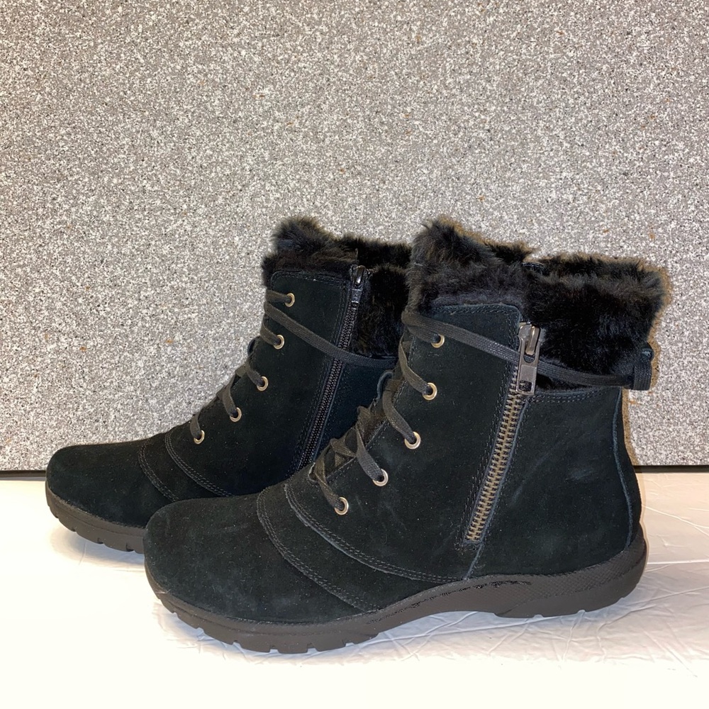 Trendsetters Black Ankle Boots